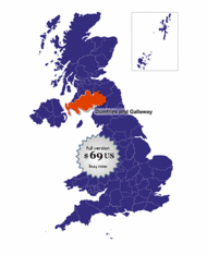 UK Online Map Locator screenshot